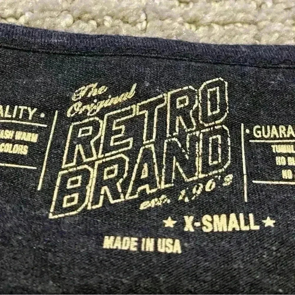 Oklahoma State Cowboys Retro Brand Women 3/4 Sleeve T Shirt  Size Xsmall - Picture 4 of 6